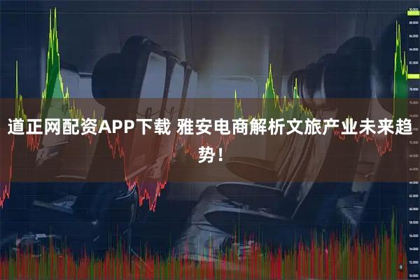 道正网配资APP下载 雅安电商解析文旅产业未来趋势！